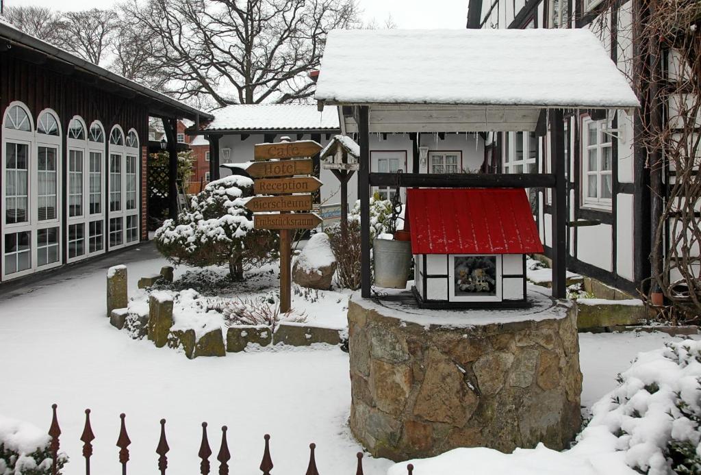 Hotel Café am Stift Hessisch Oldendorf Exterior foto